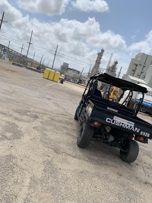 2018 Cushman Hauler 4x4 Crew Cushman Hauler 4X4 Crew Utility Vehicle w/Skid Plate, Amber Strobe