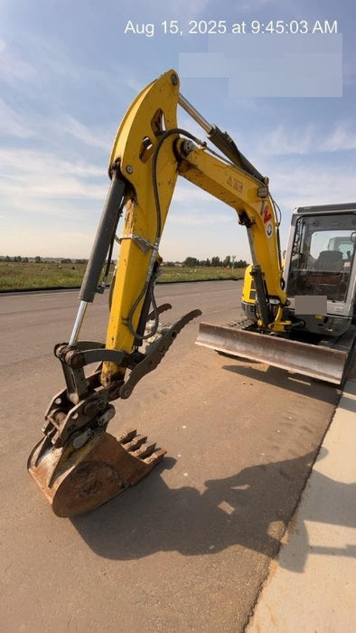 Wacker Neuson EZ38 EZ38 8K Track Excavator, TRK, LGD, CANOPY,  Bucket