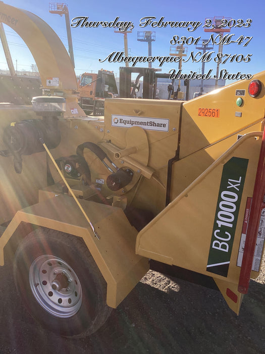 2023 VERMEER BC1000XL Diesel