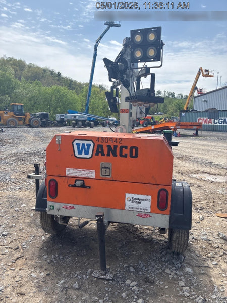 2024 Wanco WLTT-4MM4K Diesel, Deep Sea Controller, Shore Power Plug, Auto Start, (4) 350W LED Floodlights, 4kW Generator, 60 Gal Fuel Tank, 2" Ball, T3