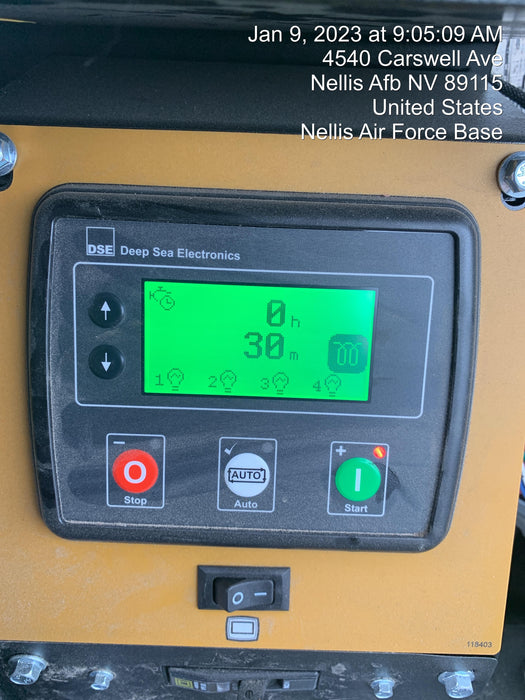 2022 Allmand NLV3GR (4) LED Light Fixture 350W, 23' Vertical Mast, 3kW Prime, Towable, ES Decals, T3