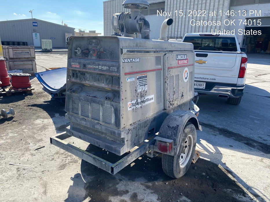 2021 Lincoln Electric Vantage 549X VANTAGE 549X READY PAK 3