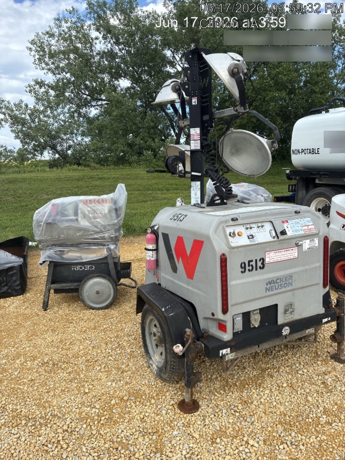Wacker Neuson LTV6K-MH Wacker Neuson LTV6L Towable Light Tower
