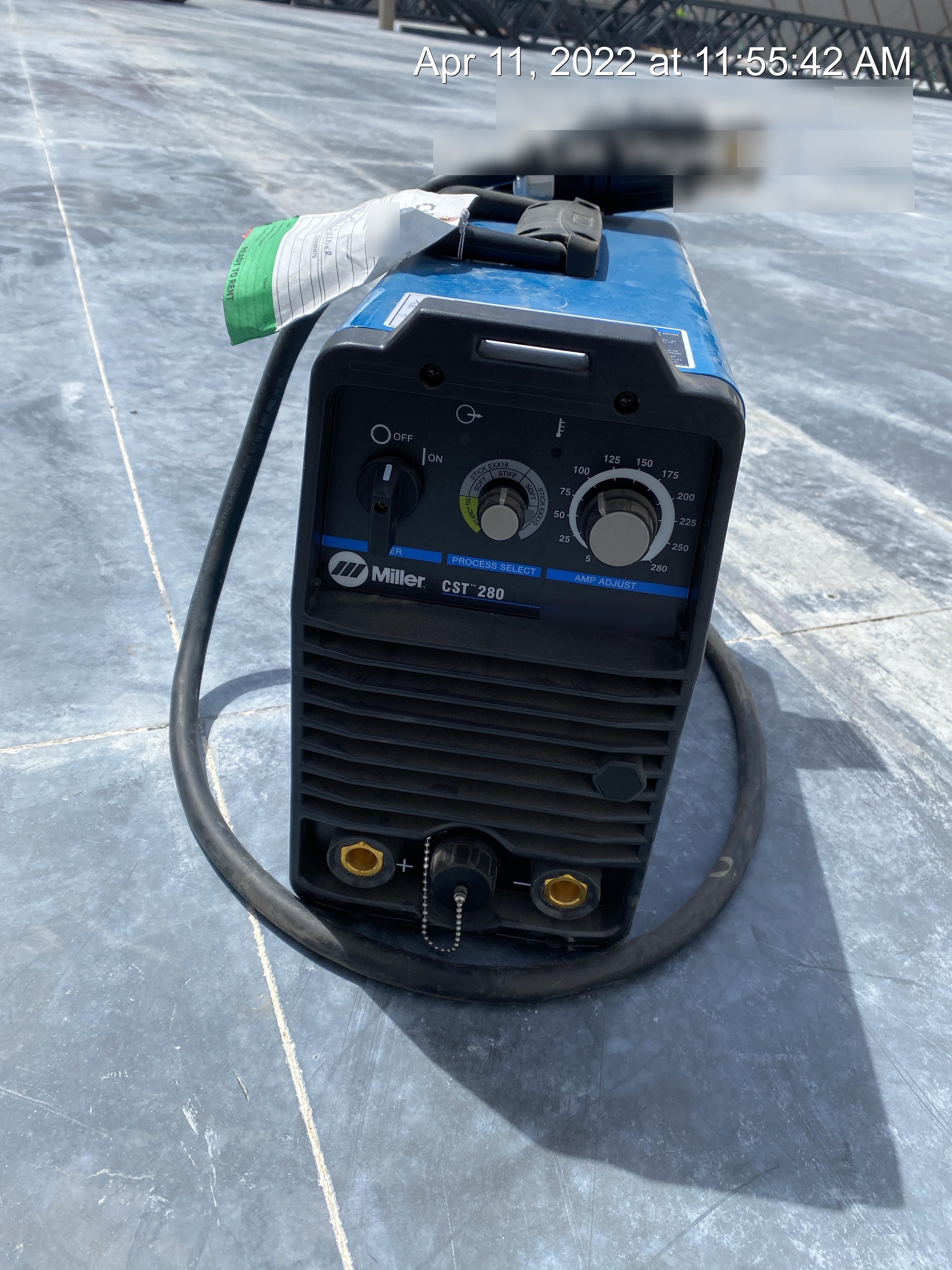 2020 MILLER ELECTRIC CST-280