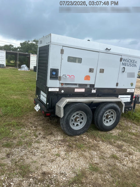 2018 WACKER NEUSON G70