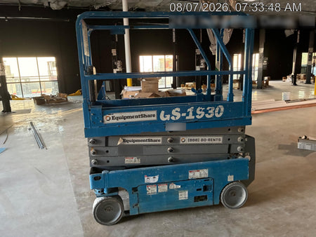 2019 Genie GS-1930 Fixed Rails with Chain Entry