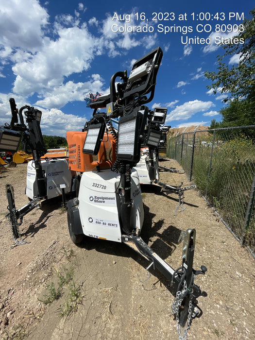 2023 Generac MLT2 Diesel, Flex Switch 120V Input, Powerzone Controller, (4) 320W LED Lights, 4kW Generator, 39.9 Gal Fuel Tank, 2" Ball, T3