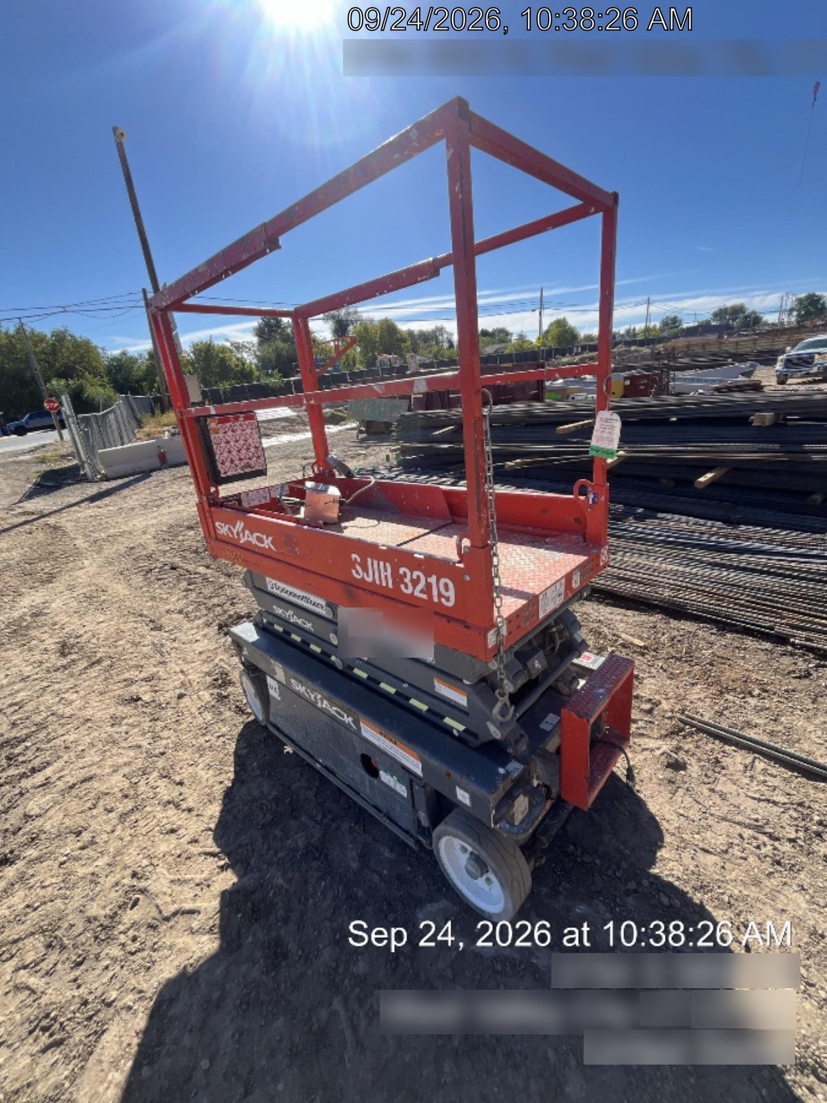 2016 Skyjack SJIII-3219 Standard Rental Specs