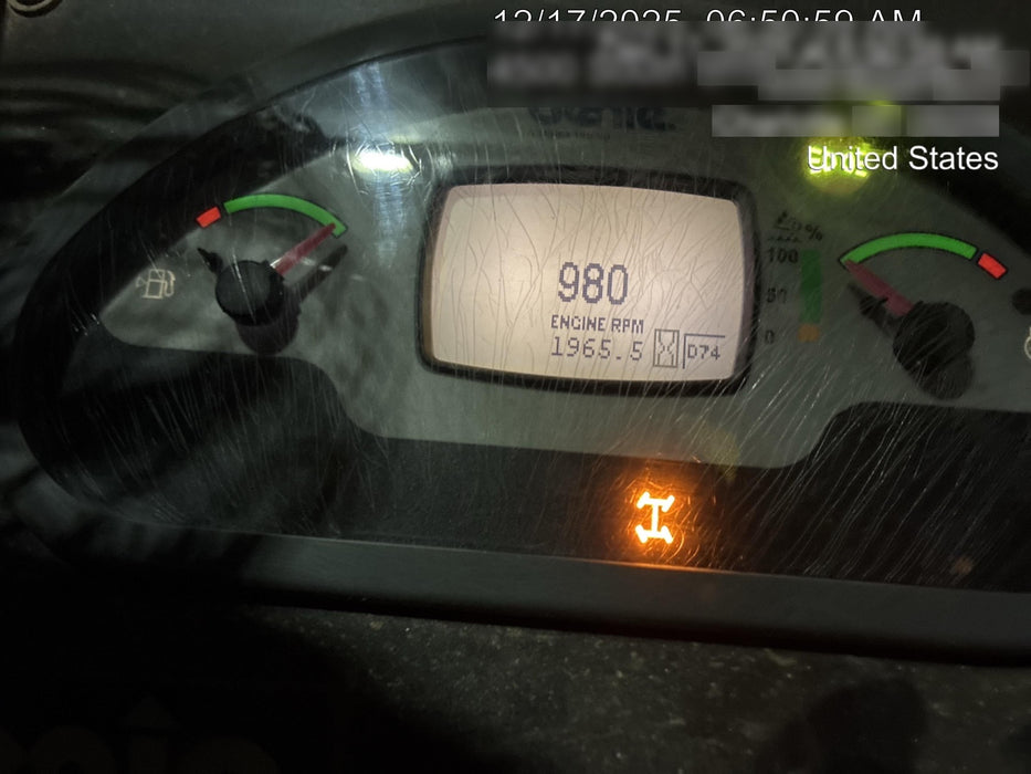 2020 Genie GTH-636 Cab/Heat/Air, Solid Tires, Work Lights, Beacon, Aux Hydraulics, Back up Alarm