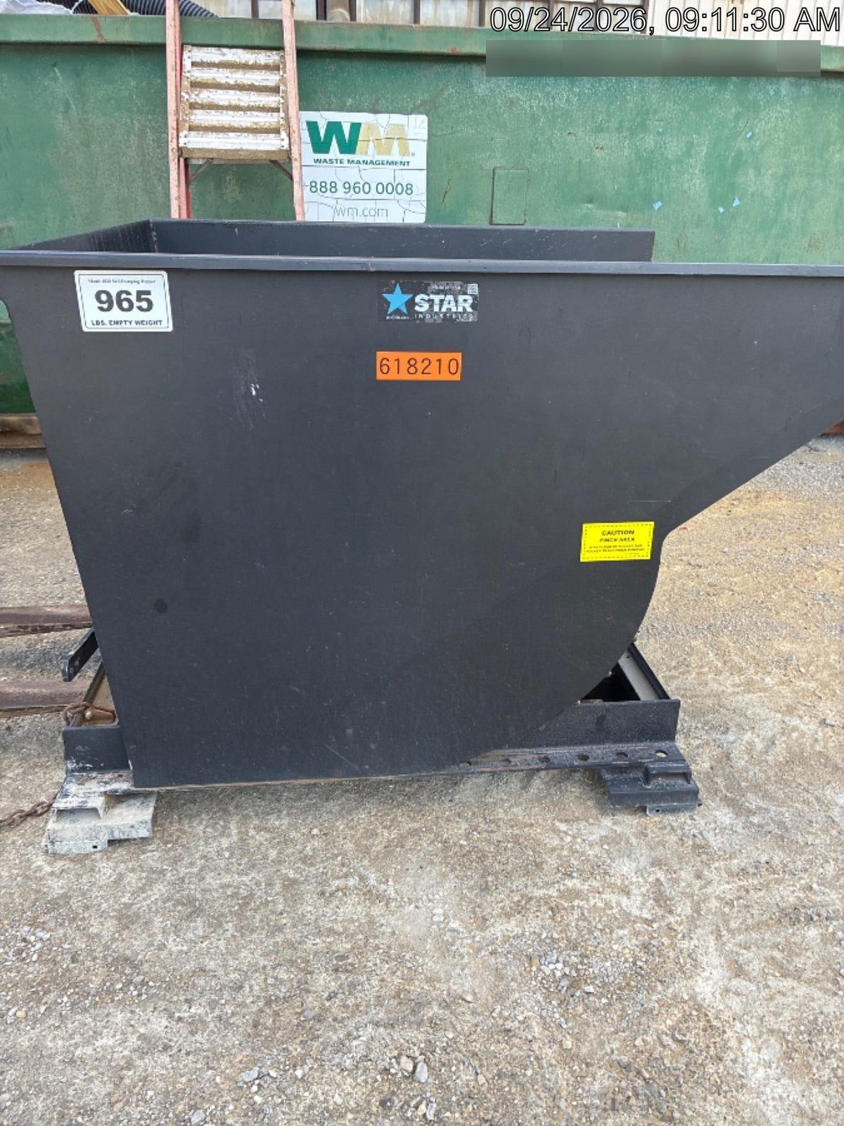 2025 STAR INDUSTRIES M-1820 - Self-Dump Hopper