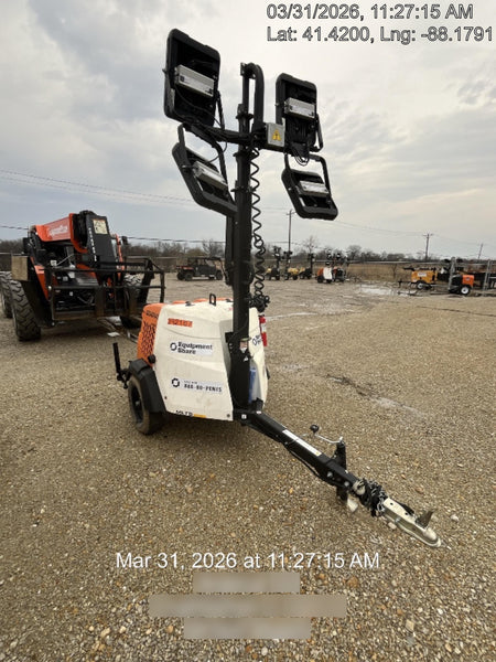 2024 Generac MLT2 Diesel, Flex Switch 120V Input, Powerzone Controller, 
(4) 320W LED Lights, 4kW Generator, 39.9 Gal Fuel Tank, 2" Ball, T3