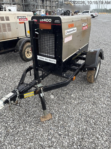 2024 Lincoln Electric LE400 Kubota V1505, Trlr, Cable Rack, Light Kit, ES Decals, T3