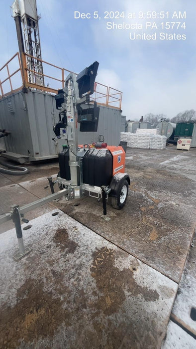 2024 Wanco WLTT-4MM4K Diesel, Deep Sea Controller, Shore Power Plug, Auto Start, (4) 350W LED Floodlights, 4kW Generator, 60 Gal Fuel Tank, 2" Ball, T3