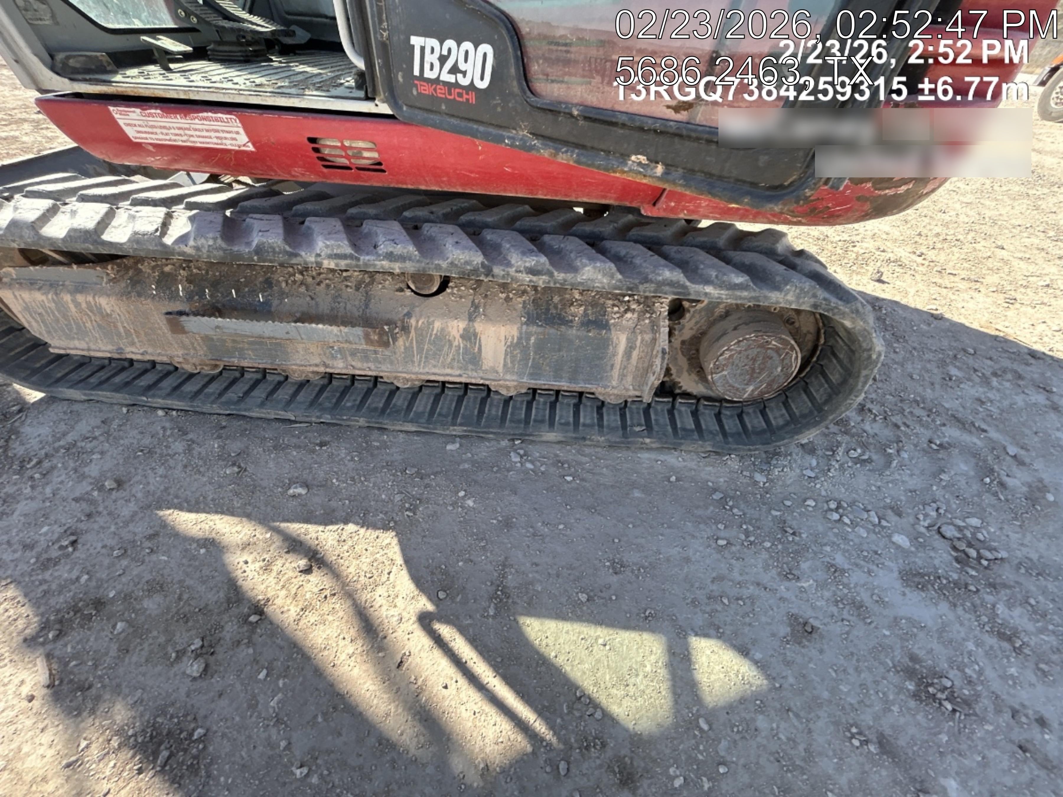 2019 TAKEUCHI TB290