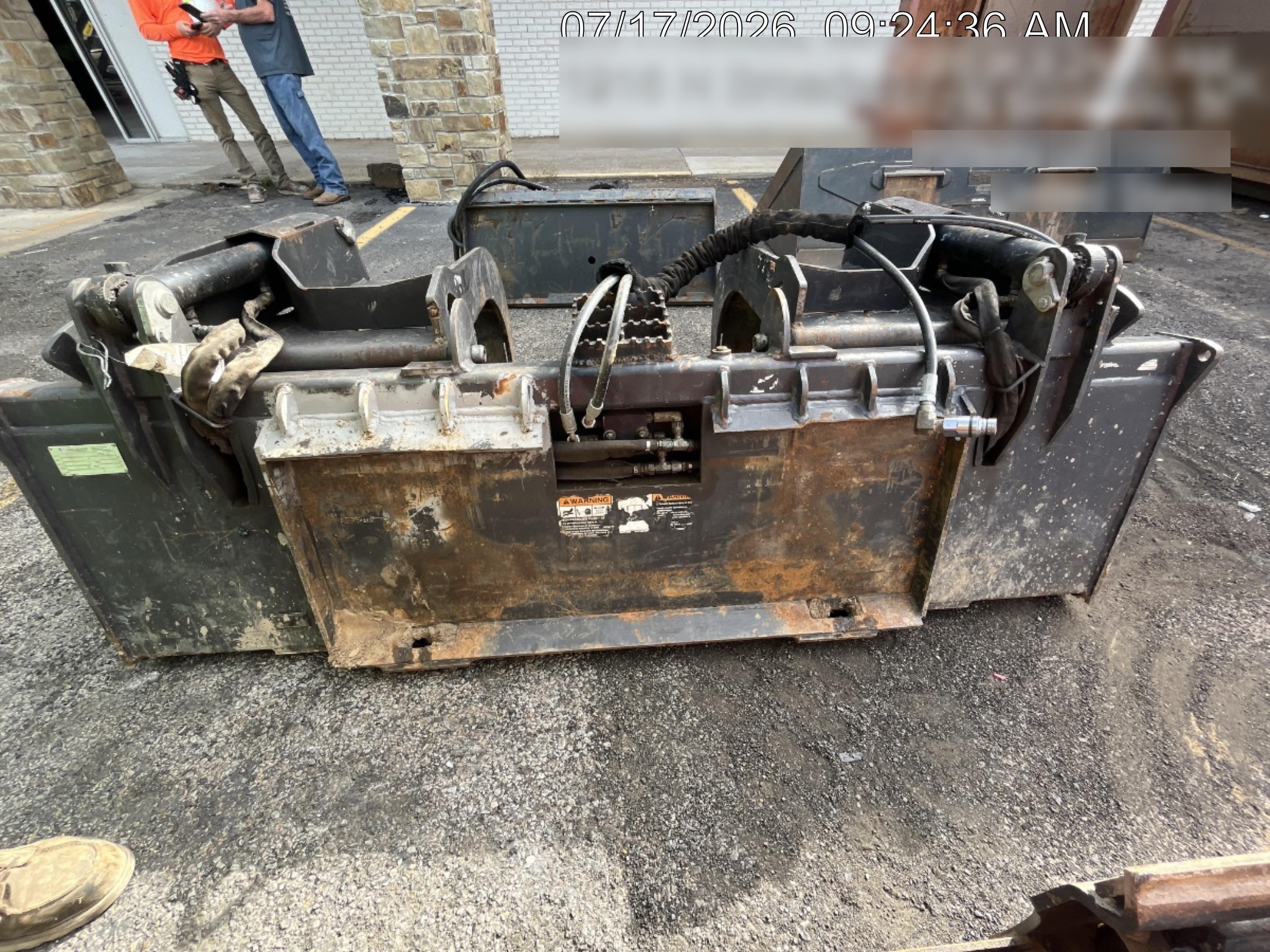 2019 PALADIN 76" Scrap Grapple Bucket - Paladin