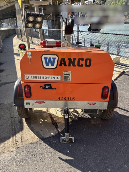 2024 Wanco WLTT-4MM4K Diesel, Deep Sea Controller, Shore Power Plug, Auto Start, (4) 350W LED Floodlights, 4kW Generator, 60 Gal Fuel Tank, 2" Ball, T3