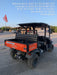 Kubota RTV-X1140W-H Plastic Canopy, Windshield Acrylic Clear, LED Strobe Light, Wire Harness Kit, Back up Alarm