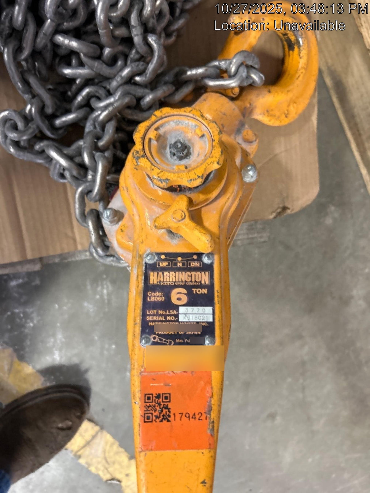 2021 HARRINGTON L5LB060-20