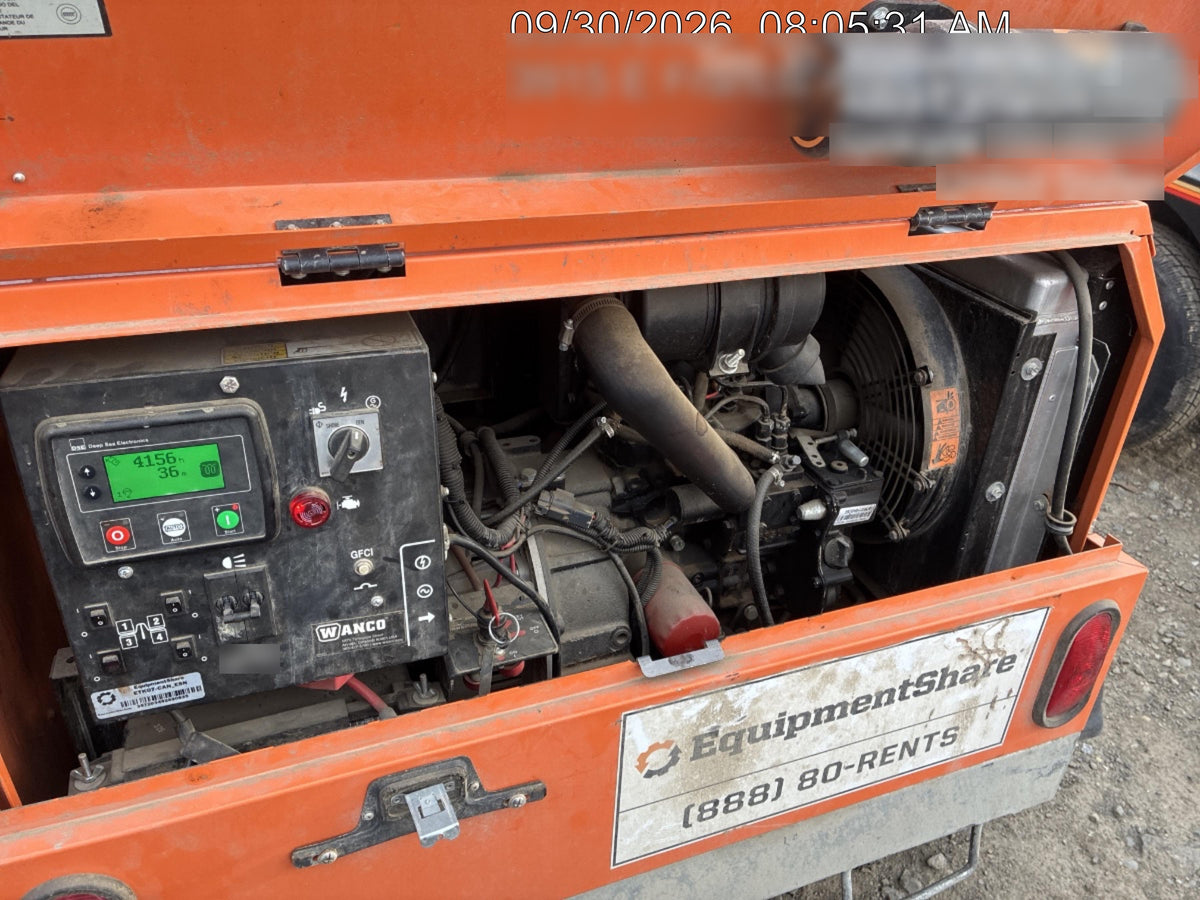 2024 Wanco WLTT-4MM4K Diesel, Deep Sea Controller, Shore Power Plug, Auto Start, (4) 350W LED Floodlights, 4kW Generator, 60 Gal Fuel Tank, 2" Ball, T3
