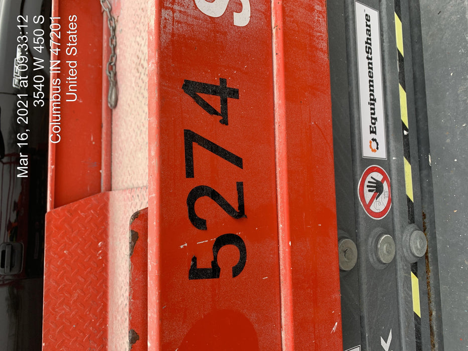 2018 Skyjack SJIII-3219 Standard Rental Specs