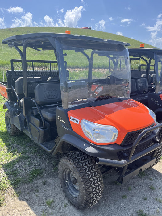 2022 Kubota RTV-X1140W-H Plastic Canopy, Windshield Acrylic Clear, LED Strobe Light, Wire Harness Kit, Back up Alarm