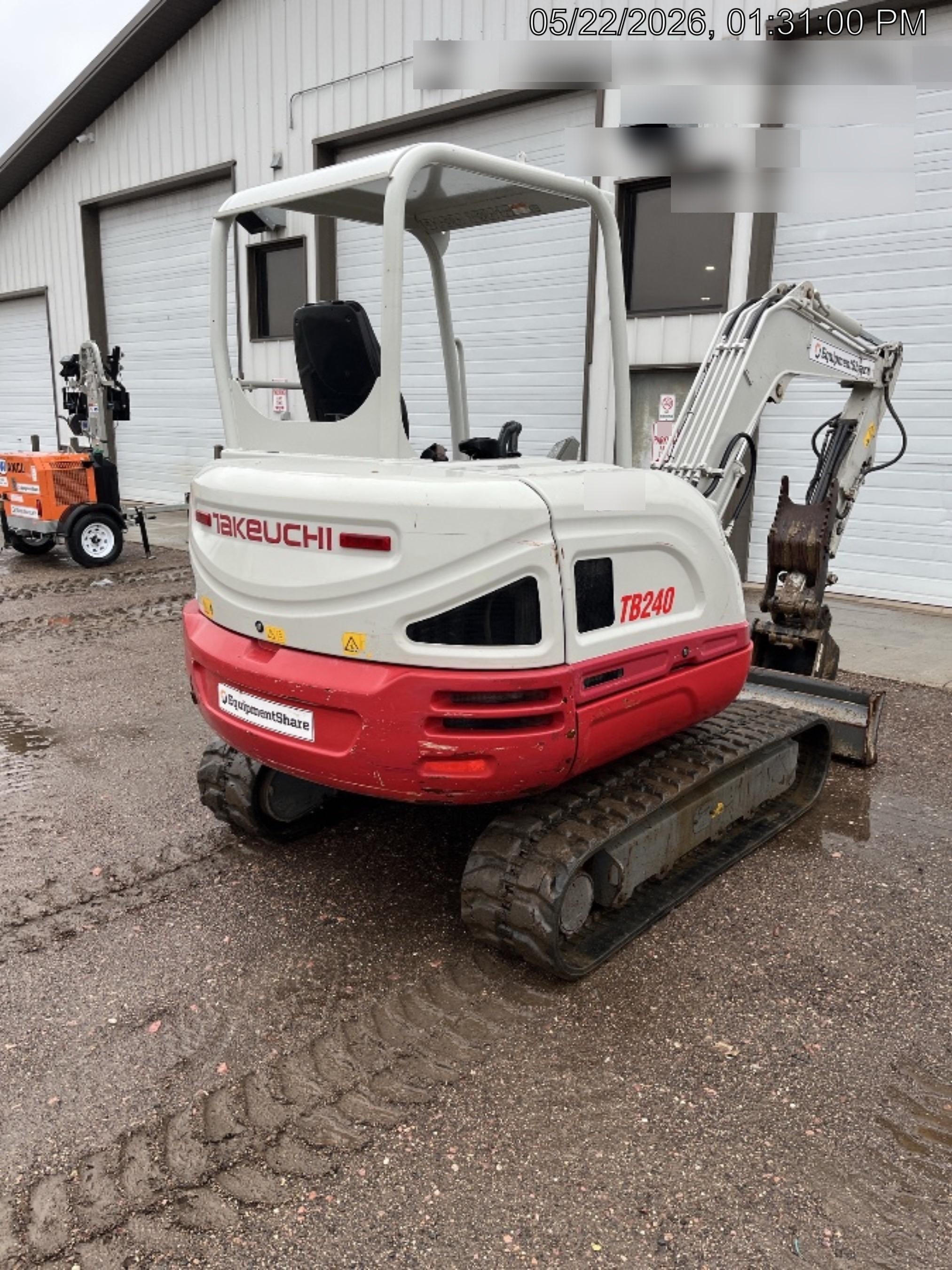 2019 TAKEUCHI TB240