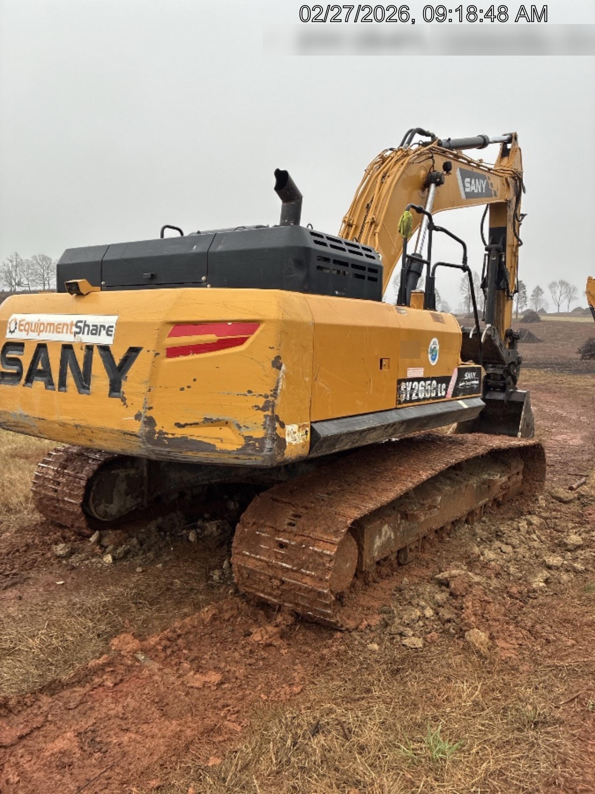 2020 SANY SY265C LC