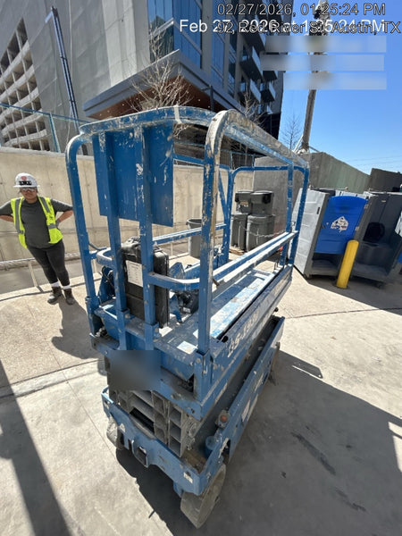 2019 Genie GS-1930 Fixed Rails with Chain Entry