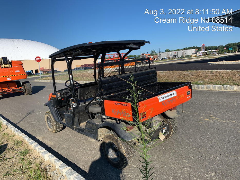 2022 Kubota RTV-X1140W-H Plastic Canopy, Windshield Acrylic Clear, LED Strobe Light, Wire Harness Kit, Back up Alarm