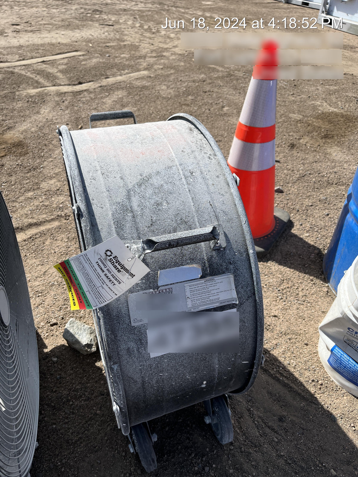 2019 CENTRAL MACHINERY 24" SHOP FAN