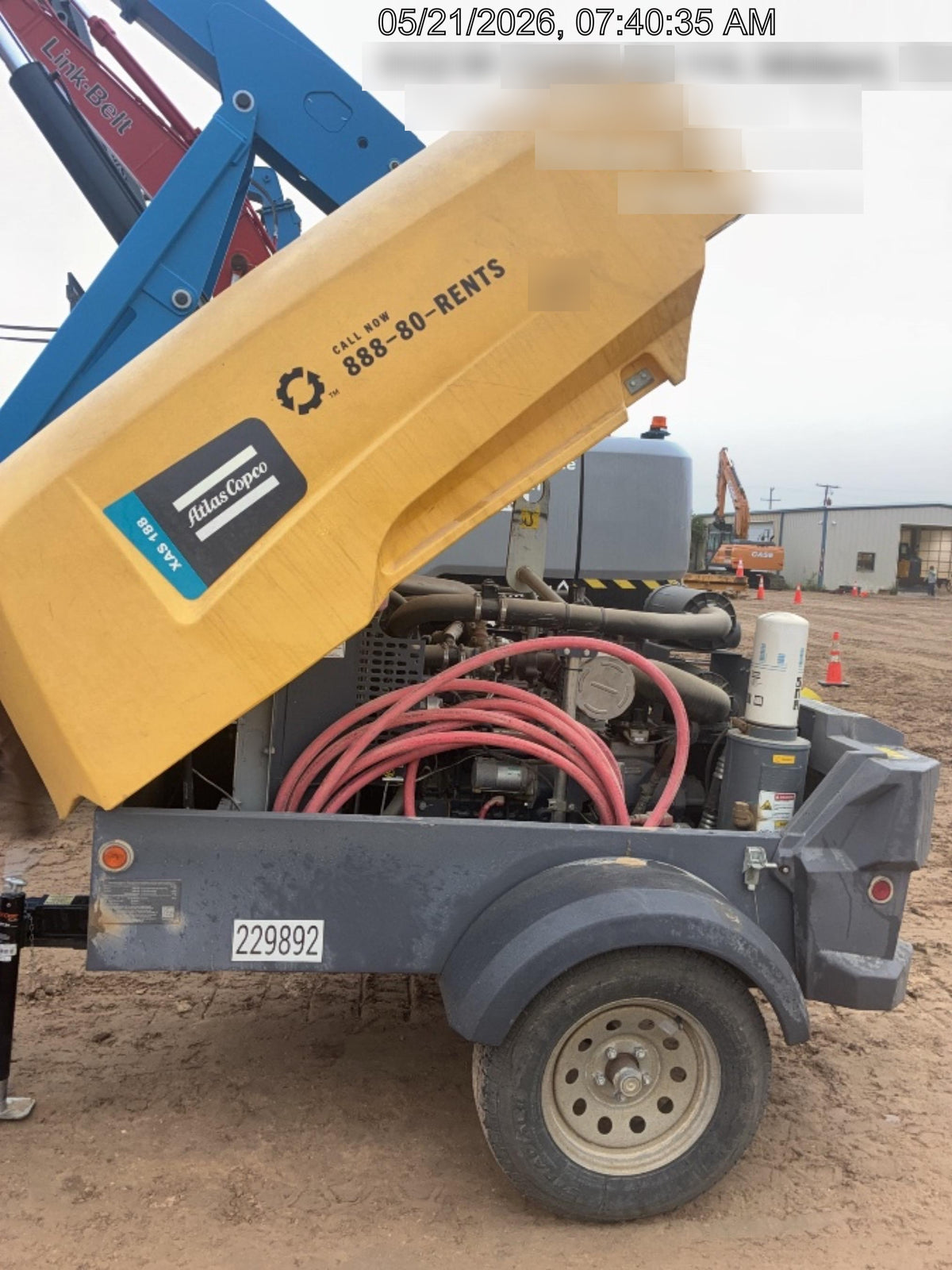 2022 ATLAS COPCO XAS188 CWK