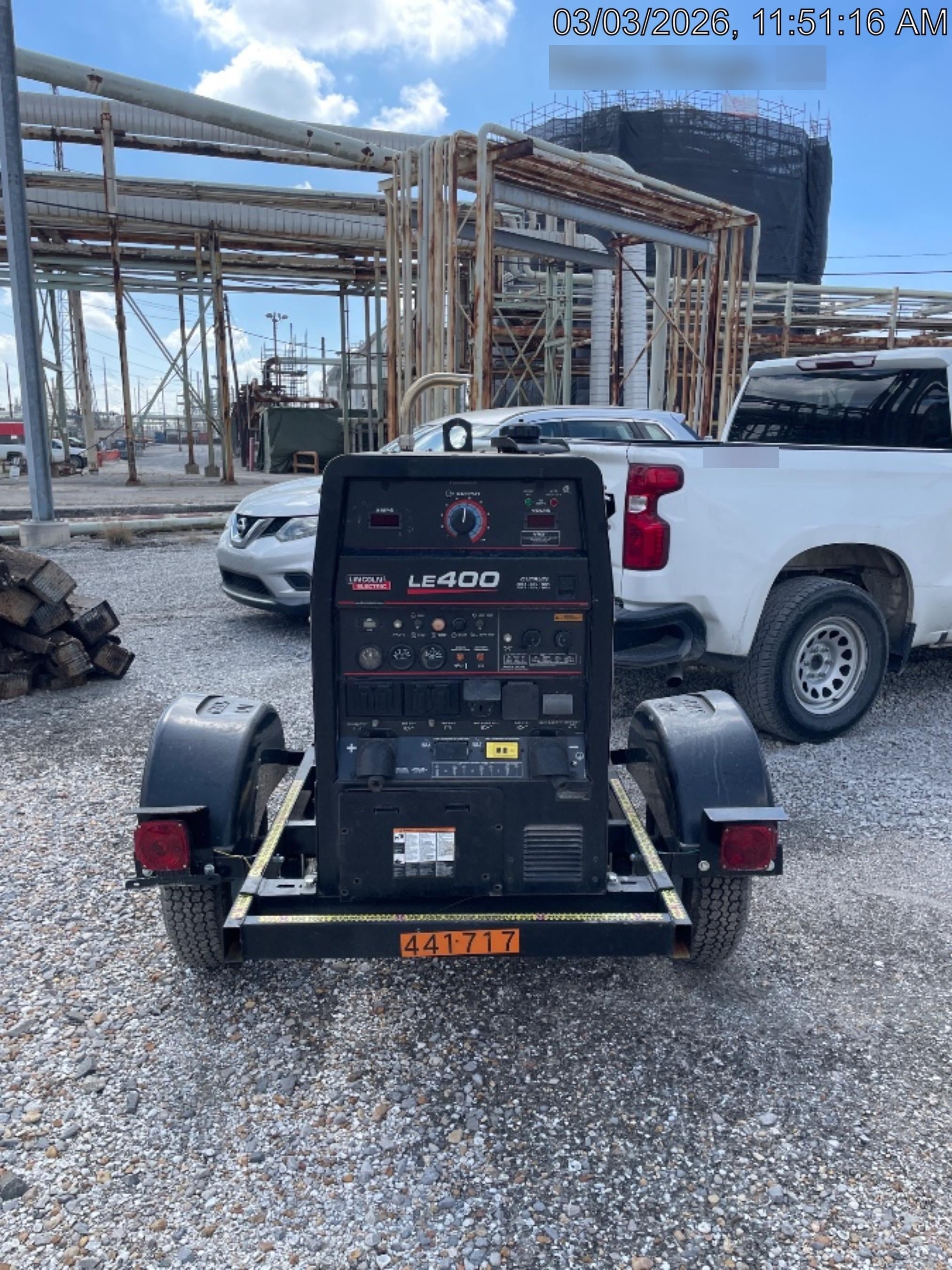 2024 Lincoln Electric LE400 Kubota V1505, Trlr, Cable Rack, Light Kit, ES Decals, T3