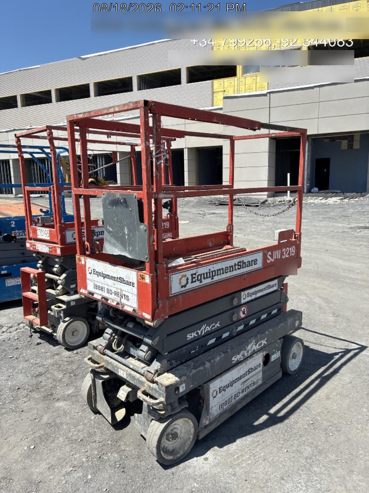 2019 Skyjack SJIII-3219 Standard w/Trojan Batteries