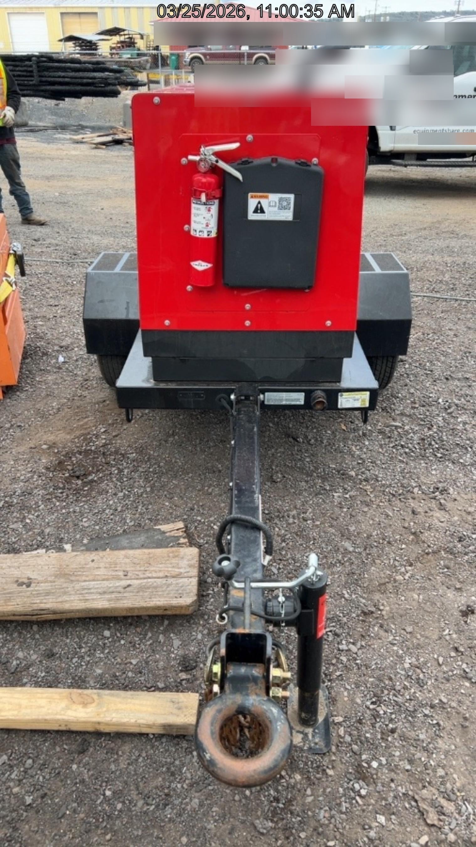 2022 Shindaiwa DGW400MDL Kubota D902 Engine, 23 HP, Dual Op Welder, Wire, Arc, Droop Stick, Tig, and CC Stick Functionality, Simulphase, 3 Phase and 1 Phase Gen Output, Single Axle NB Trlr, Slr Trckl Chrg 12V 12W, Fire Ext