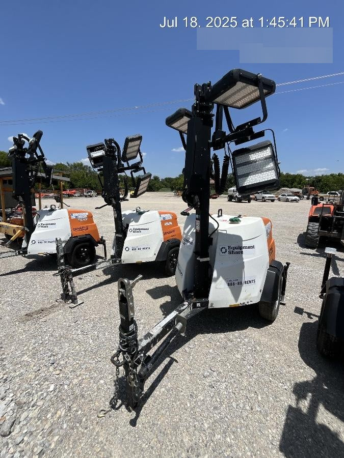 2023 Generac MLT2 Diesel, Flex Switch 120V Input, Powerzone Controller, (4) 320W LED Lights, 4kW Generator, 39.9 Gal Fuel Tank, 2" Ball, T3
