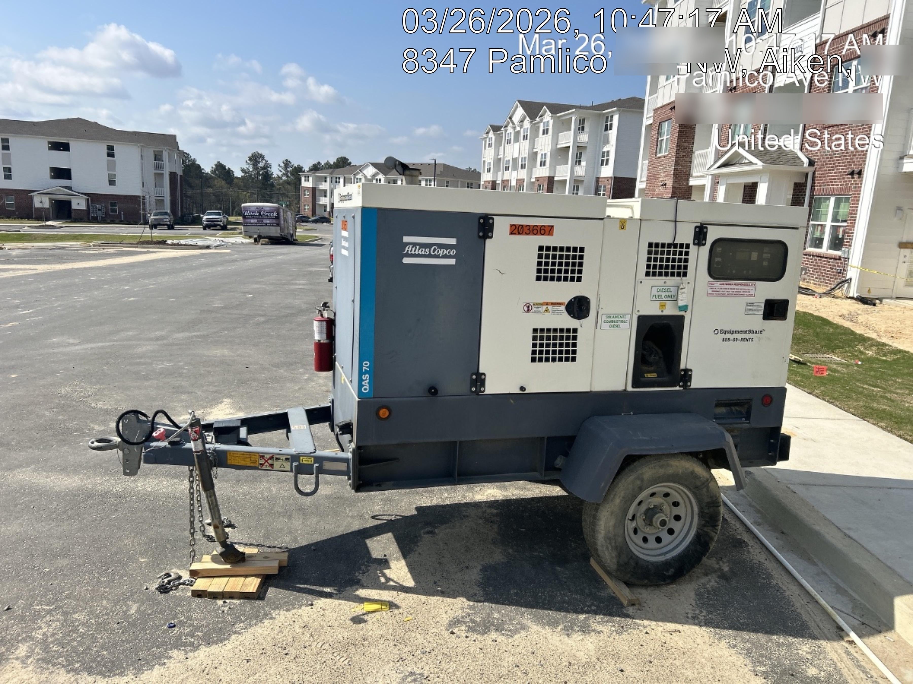2022 ATLAS COPCO QAS 70