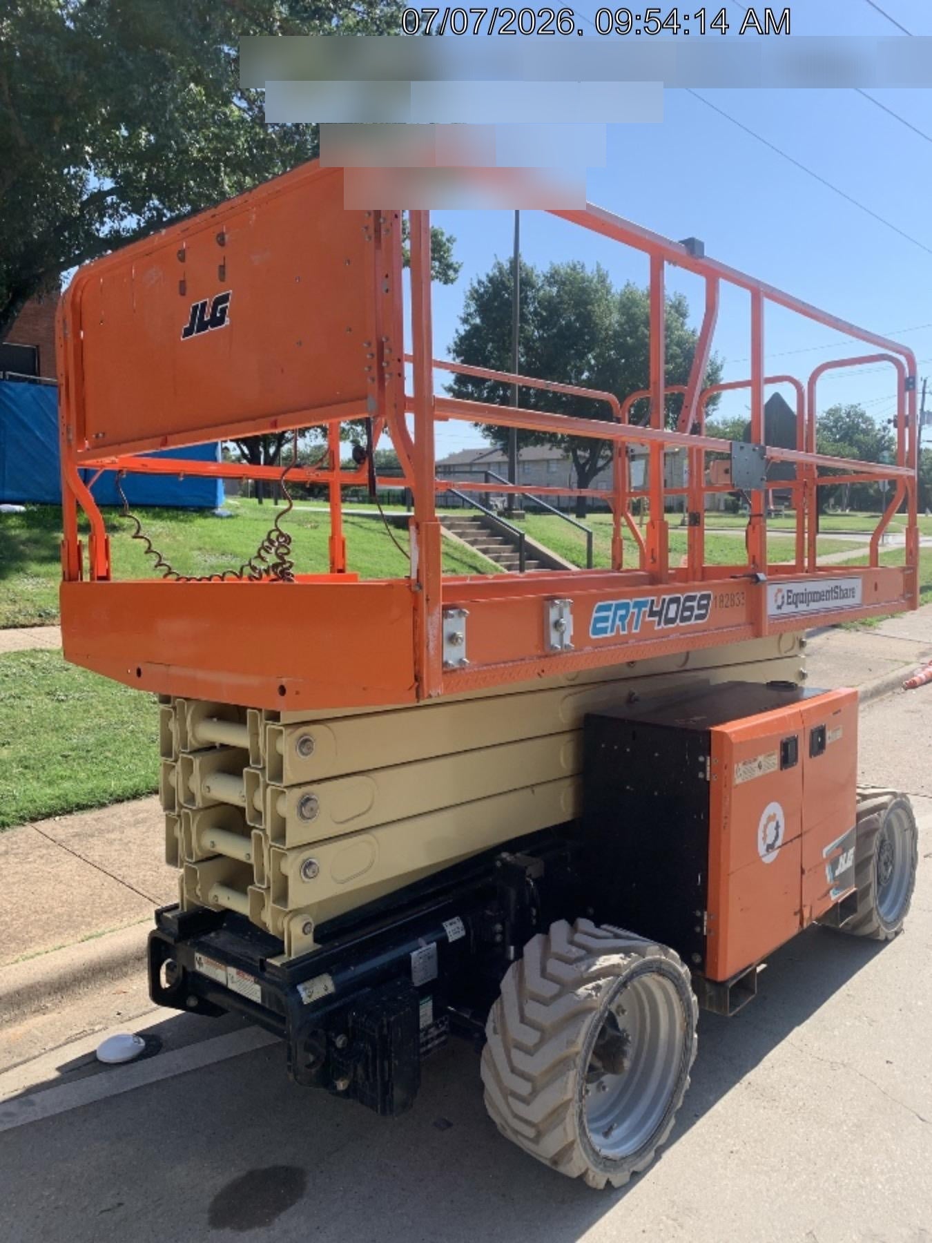 2021 JLG ERT4069