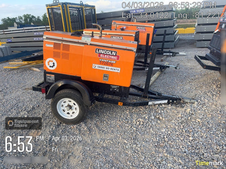 2021 Lincoln Electric Vantage 322 Vantage 322 Ready Pak 3 w/ Decals, ORANGE (includes trailer, cable rack, fender light kit) NO Telematics