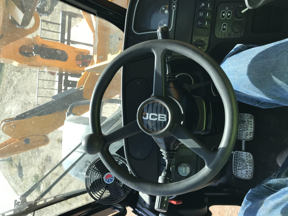 2020 JCB 510-56 Cab/Heat/Air, Solid Tires, Work Lights, Beacon, Aux Hydraulics, Back up Alarm, Lifting Eye, ES Decals