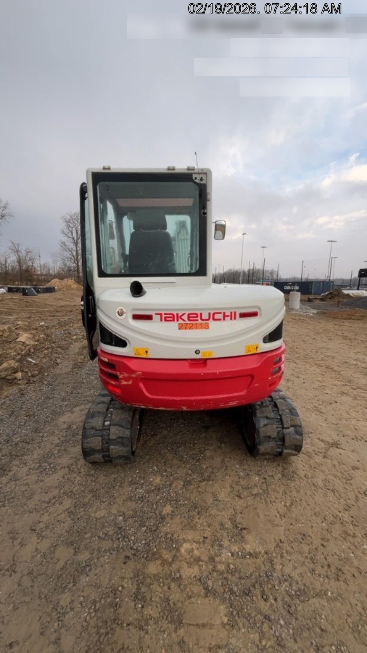 2022 TAKEUCHI TB250-2CR