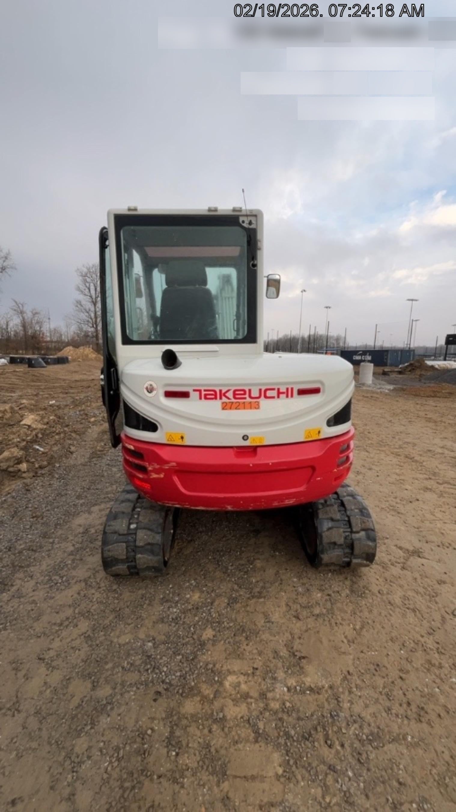 2022 TAKEUCHI TB250-2CR