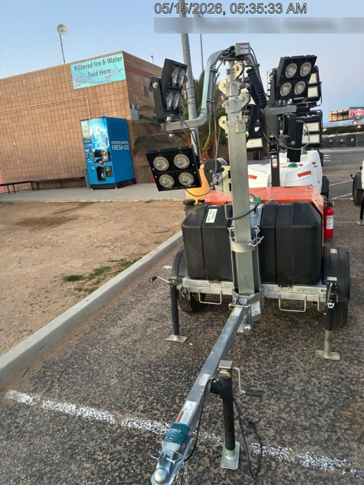 2024 Wanco WLTT-4MM4K Diesel, Deep Sea Controller, Shore Power Plug, Auto Start, (4) 350W LED Floodlights, 4kW Generator, 60 Gal Fuel Tank, 2" Ball, T3