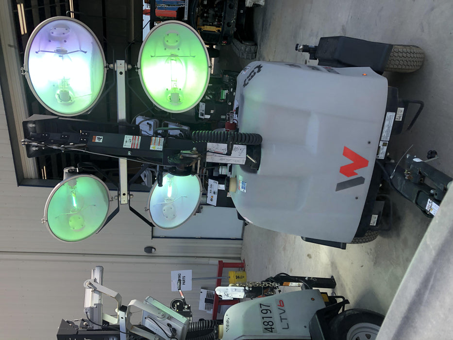 2018 Wacker Neuson LTV6L-MH Wacker Neuson LTV6L Mobile Light Tower w/Fuel Level Sensor Installed