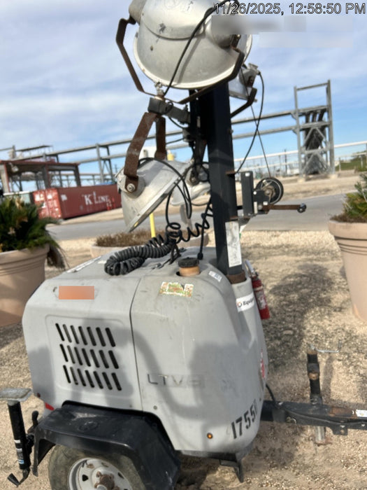 Wacker Neuson LTV6K-MH Wacker Neuson LTV6K Mobile Light Tower w/Fuel Level Sensor Installed