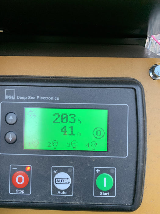 2021 Allmand NLV3GR (4) LED Light Fixture 350W, 23' Vertical Mast, 3kW Prime, Towable, Deep Sea L401, Leveling Jacks, Yanmar T4F 5.8hp