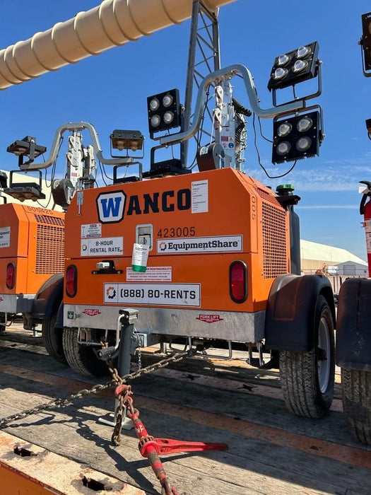 2024 Wanco WLTT-4MM4K Diesel, Deep Sea Controller, Shore Power Plug, Auto Start, (4) 350W LED Floodlights, 4kW Generator, 60 Gal Fuel Tank, 2" Ball, T3