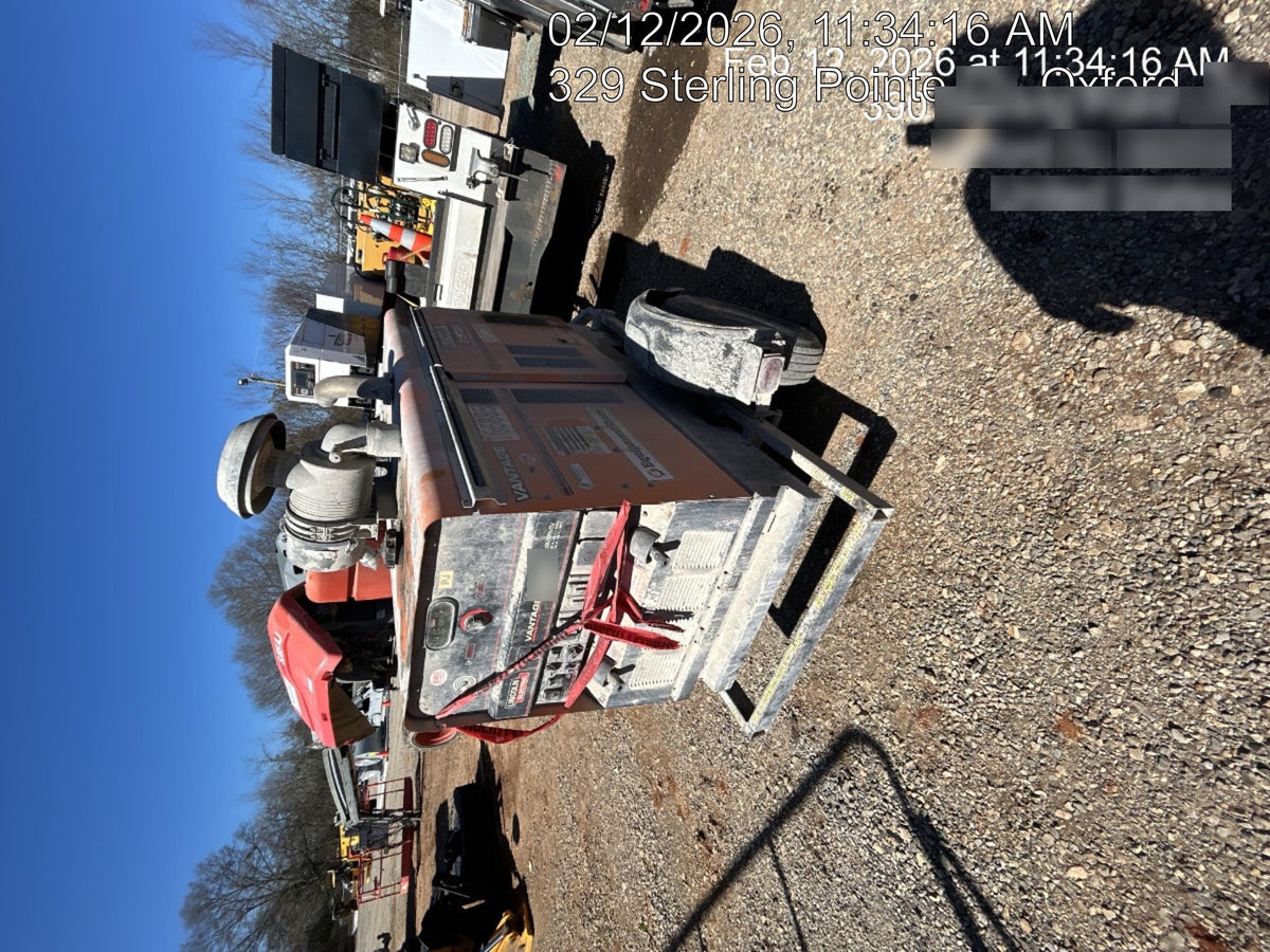 2021 Lincoln Electric Vantage 549X Ready Pak 3, ORANGE (includes trailer, cable rack, fender light kit)