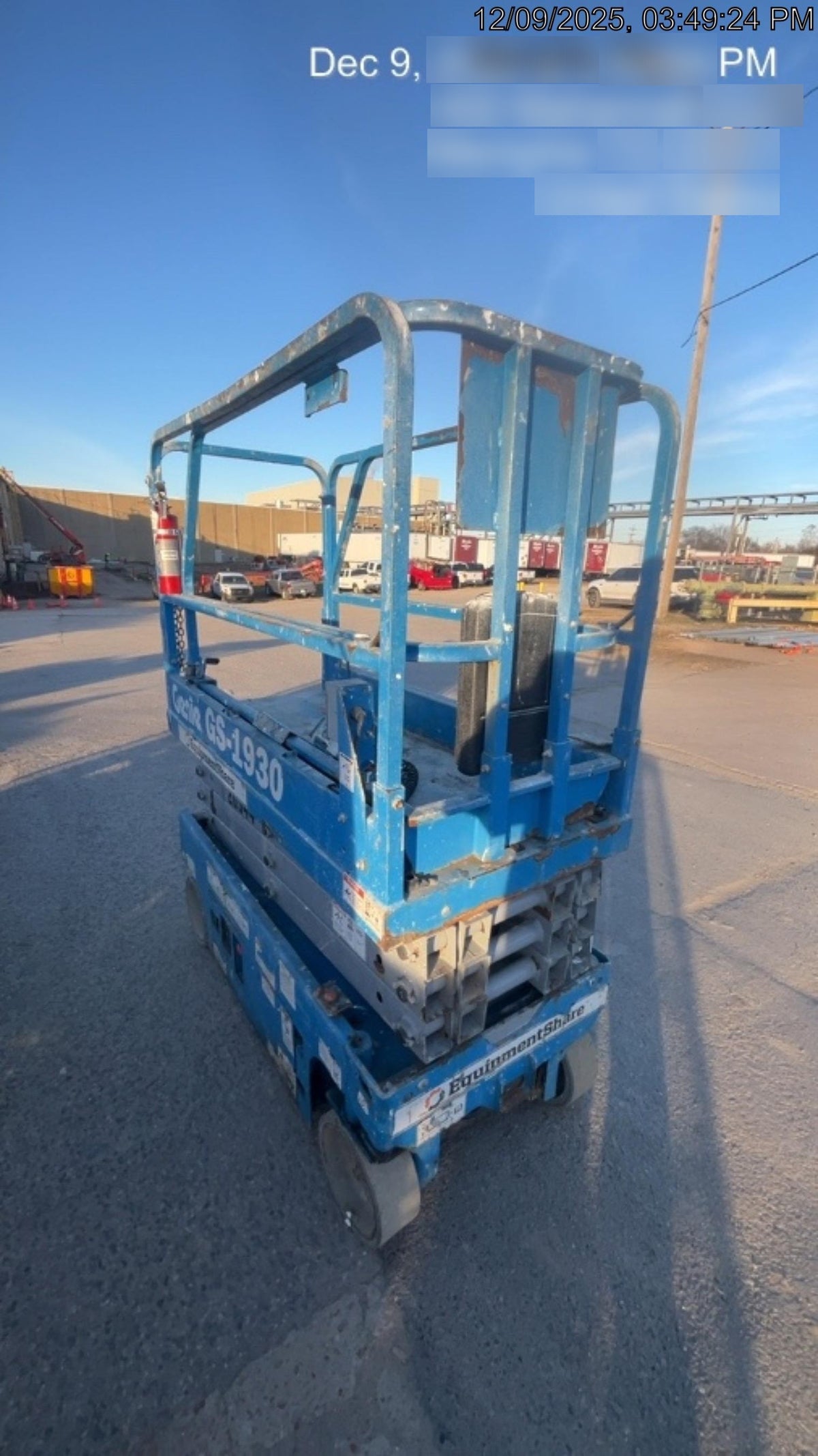 2018 Genie GS-1930 Genie GS-1930 Scissor Lift w/Standard Options