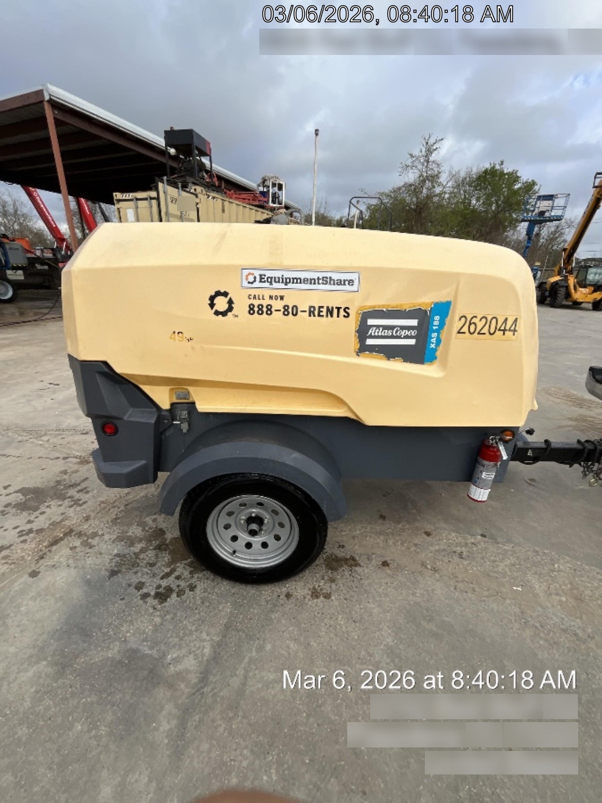 2022 ATLAS COPCO XAS188 CWK