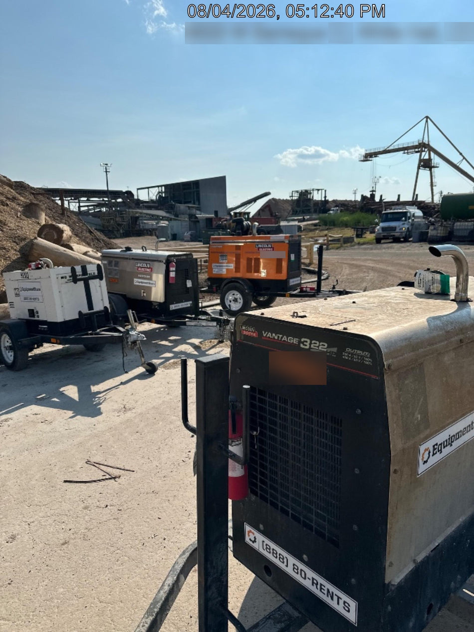 2022 Lincoln Electric Vantage 549X Crosslink Technology, Trailer Mounted, ES Decals, T3